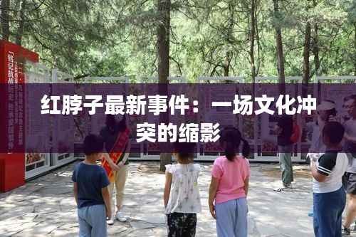 红脖子最新事件：一场文化冲突的缩影