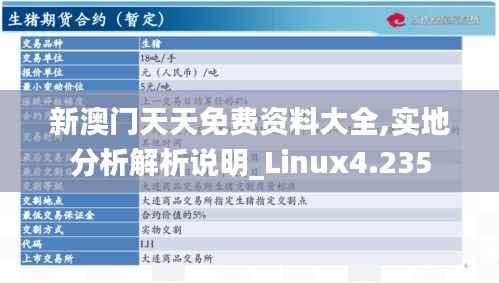 新澳门天天免费资料大全,实地分析解析说明_Linux4.235