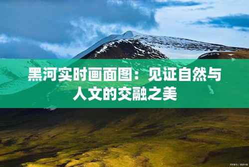 黑河实时画面图:见证自然与人文的交融之美