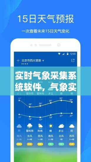 实时气象采集系统软件，气象实时监测图 