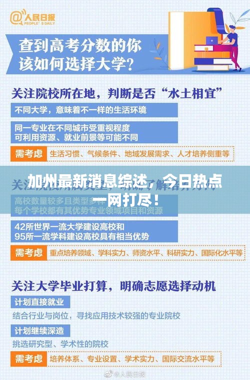 加州最新消息综述,今日热点一网打尽!