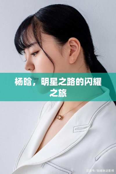 杨晗，明星之路的闪耀之旅